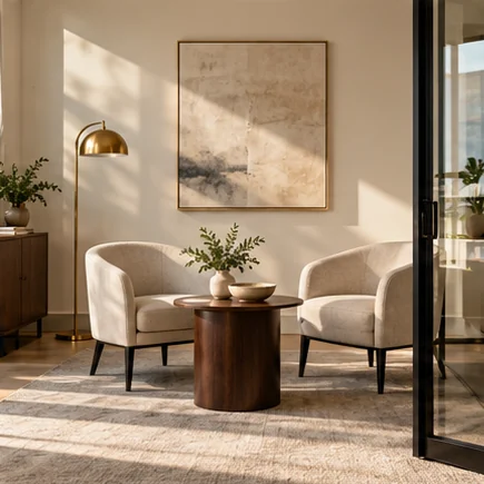 Illustrative private consultation area